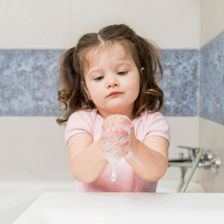 Child Hand Washing Childrens World Daycare Canton, MI